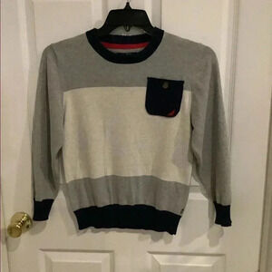 Nautica boys sweater sz lg